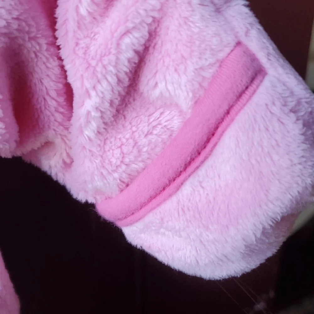 Disney Pooh And EYORE  Pink Sleep Sacks with Hood and Cartoon Design